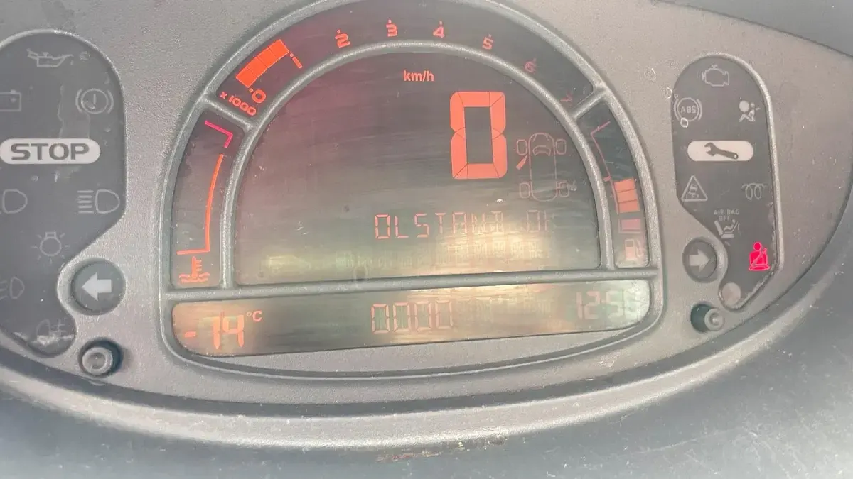 Brugt Renault Modus 75 HK (55 kW) 2004 Rød MPV