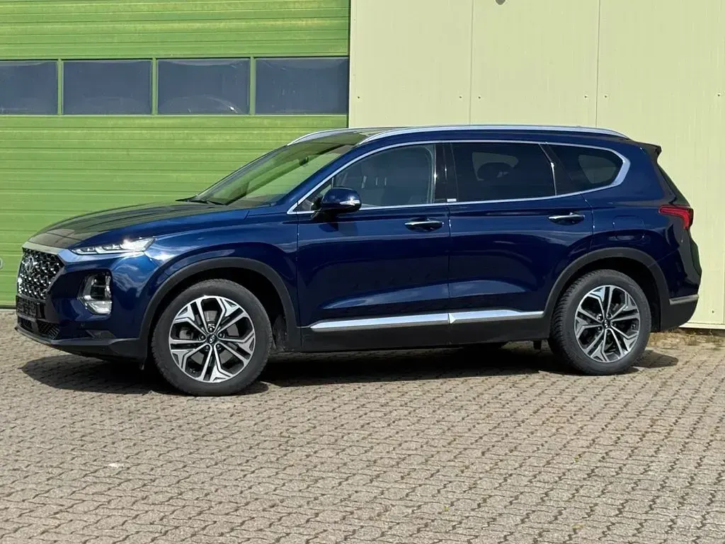 Gebraucht Hyundai Santa Fe Premium 200 PS (147 kW) 2020 Blau SUV
