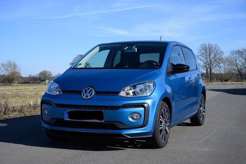 Gebraucht VW up! move up! 90 PS (66 kW) 2017 Blau Kleinwagen