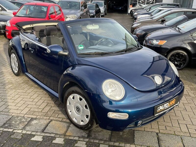 Blau Gebraucht 2004 VW Beetle Highline Cabrio | 2.999 € (Fairer Preis) - Bild 1/4