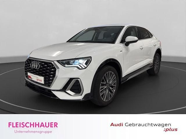 Gletscherweiß metallic Gebraucht 2025 Audi Q3 Sportback S-Line SUV | 46.490 € (Etwas zu teuer) - Bild 1/4