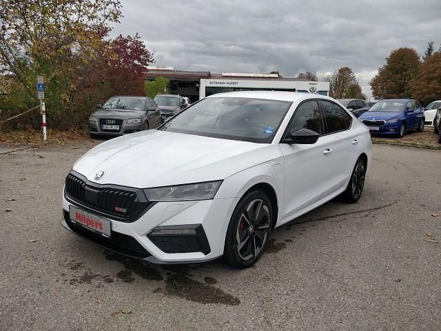 Gebraucht Skoda Octavia RS 245 PS (180 kW) 2022 Moonweiss metallic (metallic) Limousine
