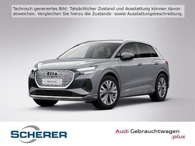 Kieselgrau Gebraucht 2022 Audi Q4 e-tron Advanced Plus SUV | 28.480 € (Guter Preis) - Bild 1/4