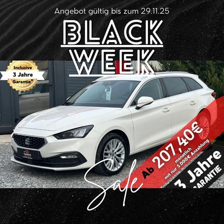 Weiß Gebraucht 2021 Seat Leon XCELLENCE Kombi | 17.770 € (Fairer Preis) - Bild 1/4