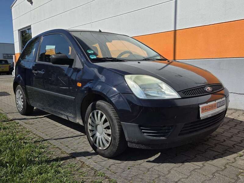 Blau Gebraucht 2004 Ford Fiesta Kleinwagen | 390 € (Fairer Preis) - Bild 1/4
