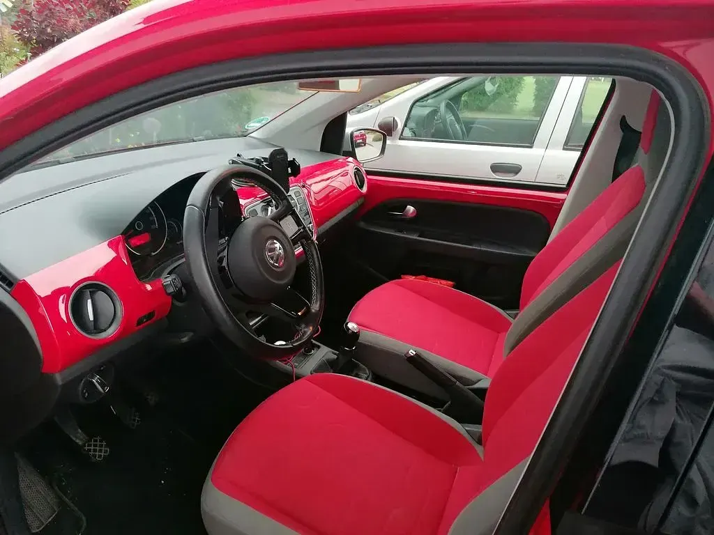 Gebraucht VW cross up! 75 PS (55 kW) 2016 Rot Kleinwagen