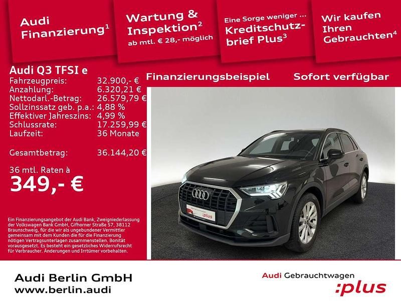 Mythosschwarz metallic Gebraucht 2022 Audi Q3 SUV | 32.900 € (Etwas zu teuer) - Bild 1/3