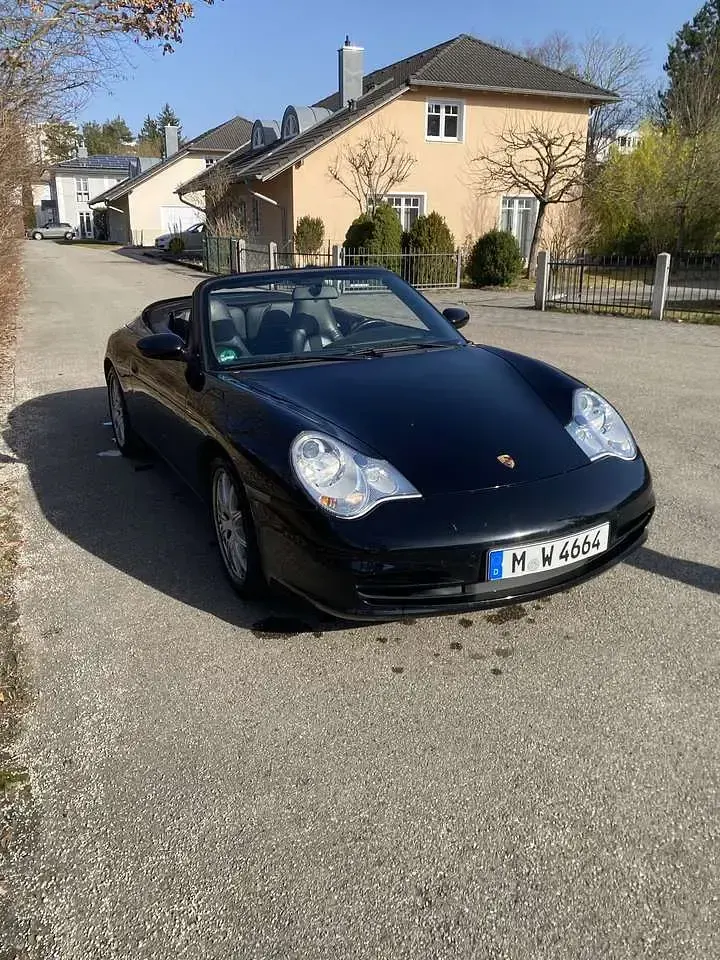 Gebraucht Porsche 911 Carrera 4 Cabriolet 320 PS (235 kW) 2003 Schwarz Cabrio