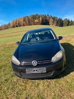 Schwarz Gebraucht 2009 VW Golf VI Highline Limousine | 1.950 € (Superpreis) - Bild 1/4