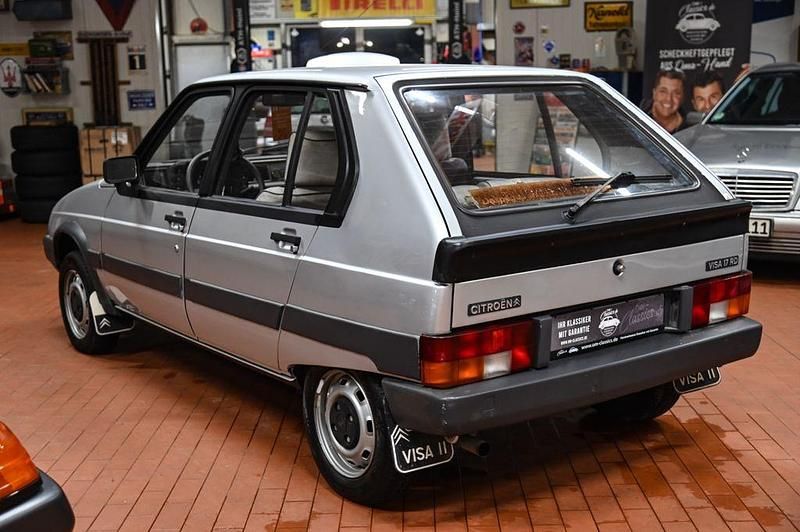 Gebraucht Citroën Visa 60 PS (44 kW) 1986 Silber Kleinwagen