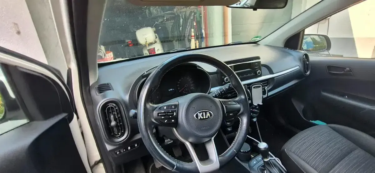Gebraucht Kia Picanto 55 PS (40 kW) 2019 Weiß Kleinwagen