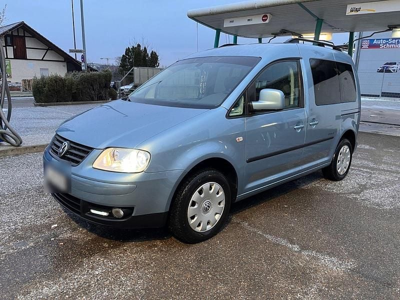 Gebraucht VW Caddy Style 120 PS (88 kW) 2008 Blau Van / Kleinbus