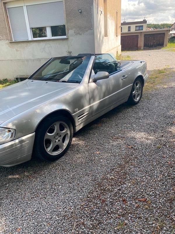 Silber Gebraucht 2000 Mercedes SL320 Cabrio | 13.500 € (Guter Preis) - Bild 1/4