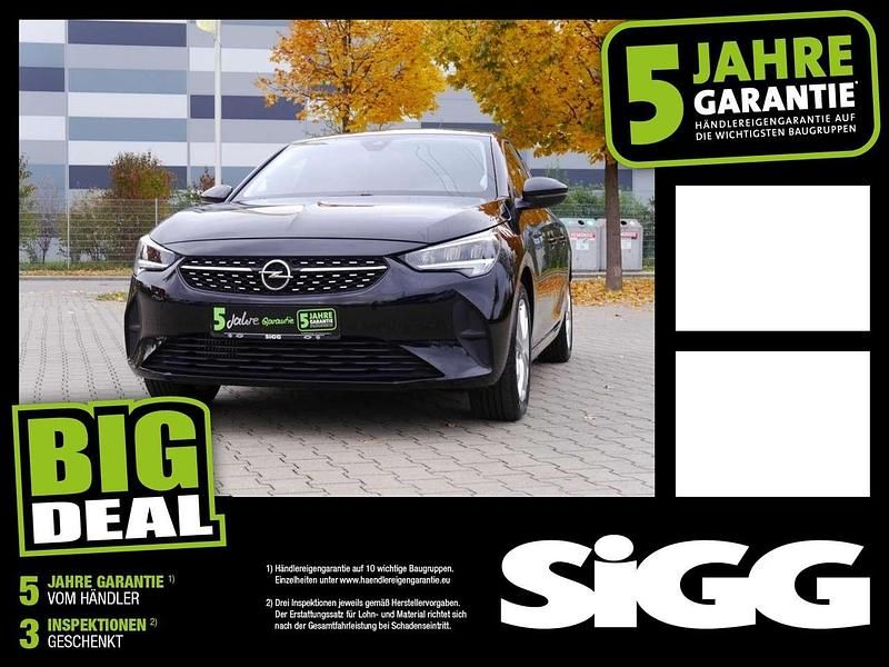 Diamant schwarz Gebraucht 2022 Opel Corsa Elegance Kleinwagen | 15.980 € - Bild 1/3