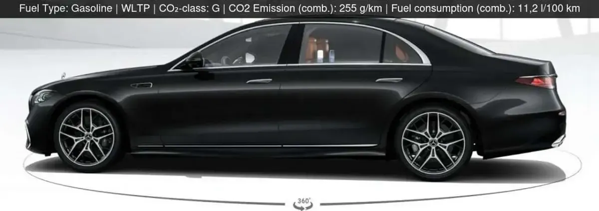 Neu Mercedes S580 537 PS (394 kW) 2026 Schwarz Limousine