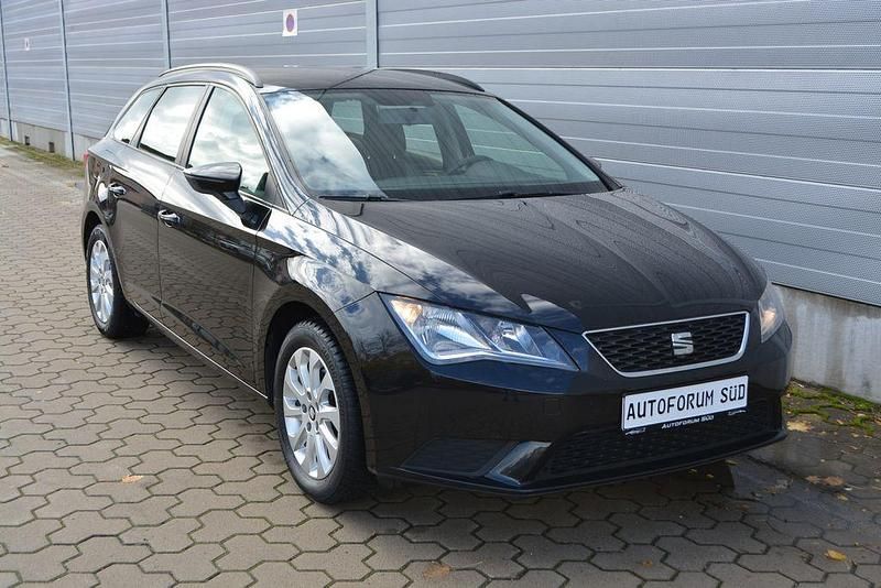 Schwarz Gebraucht 2015 Seat Leon ST Reference Kombi | 4.999 € - Bild 1/4