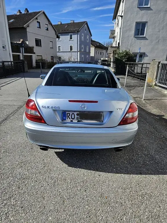 Gebraucht Mercedes SLK200 163 PS (119 kW) 2005 Silber Cabrio