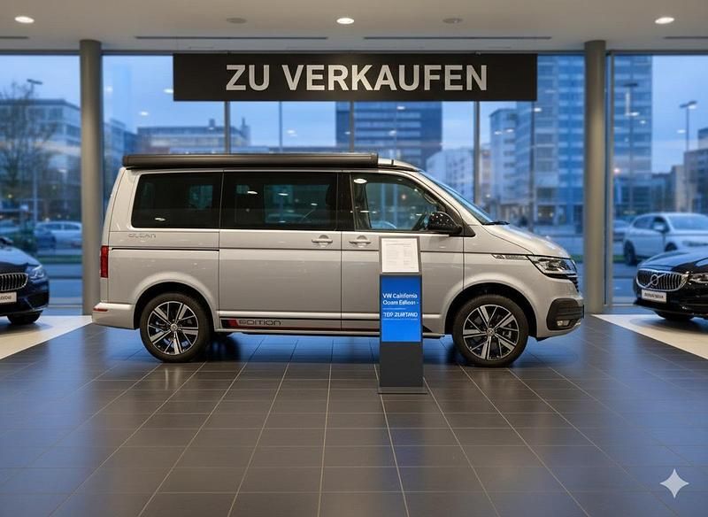 Silber Gebraucht 2023 VW California Edition Van | 74.700 € (Teuer) - Bild 1/4