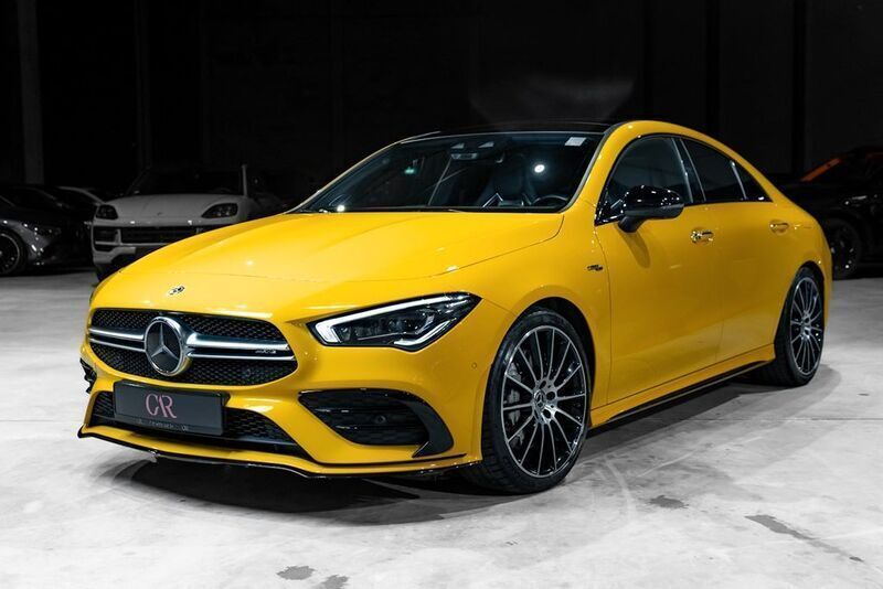 Gelb Gebraucht 2019 Mercedes CLA35 AMG AMG Limousine | 37.600 € (Fairer Preis) - Bild 1/4