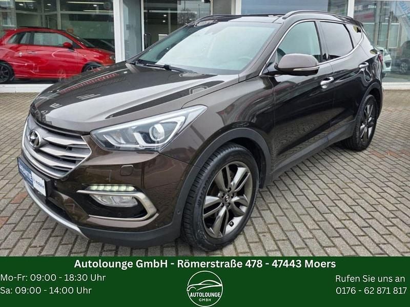 Braun Gebraucht 2016 Hyundai Santa Fe Premium SUV | 16.990 € (Guter Preis) - Bild 1/4