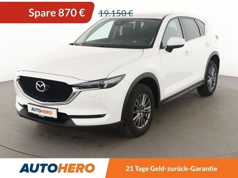 Weiß Gebraucht 2018 Mazda CX-5 Exclusive-Line SUV | 18.280 € (Fairer Preis) - Bild 1/3