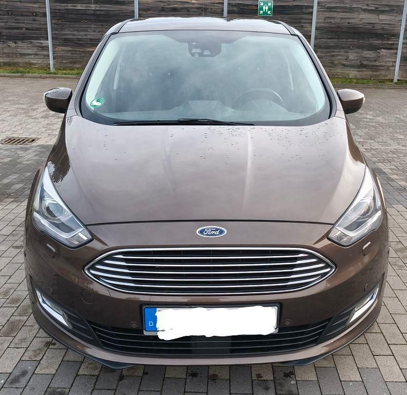 Braun Gebraucht 2016 Ford C-MAX Titanium Van / Kleinbus | 9.490 € (Superpreis) - Bild 1/4