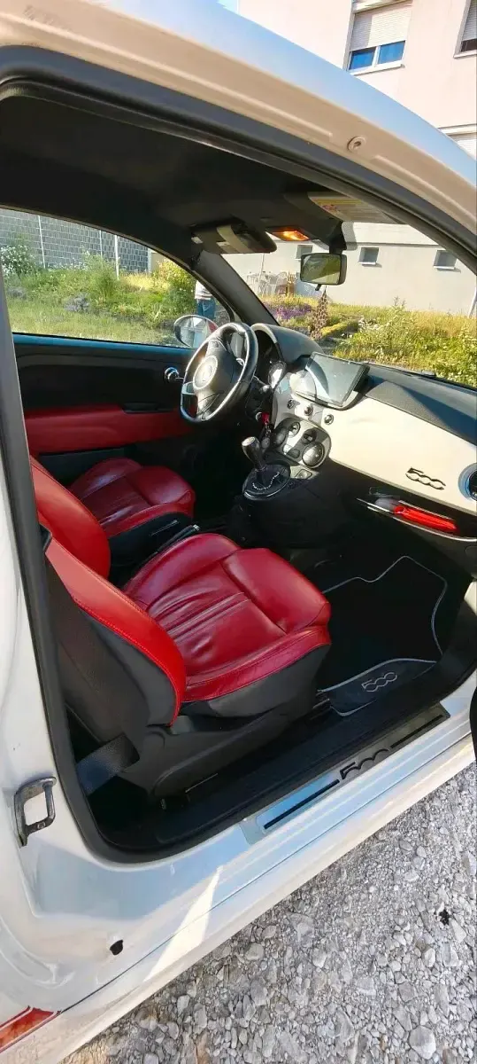 Gebraucht Abarth 500 135 PS (99 kW) 2008 Weiß Kleinwagen