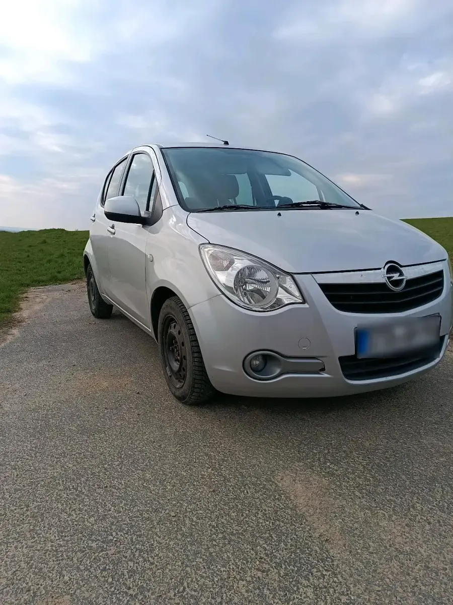 Gebraucht Opel Agila 2008 Silber Kleinwagen