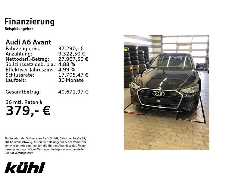 Gebraucht Audi A6 265 PS (194 kW) 2022 Brillantschwarz Kombi