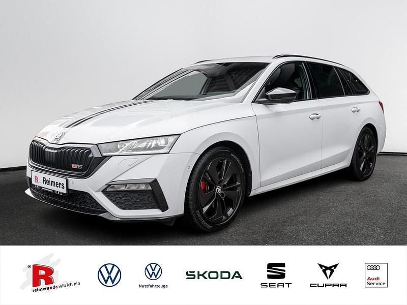 Weiß Gebraucht 2021 Skoda Octavia RS Kombi | 27.600 € (Fairer Preis) - Bild 1/4