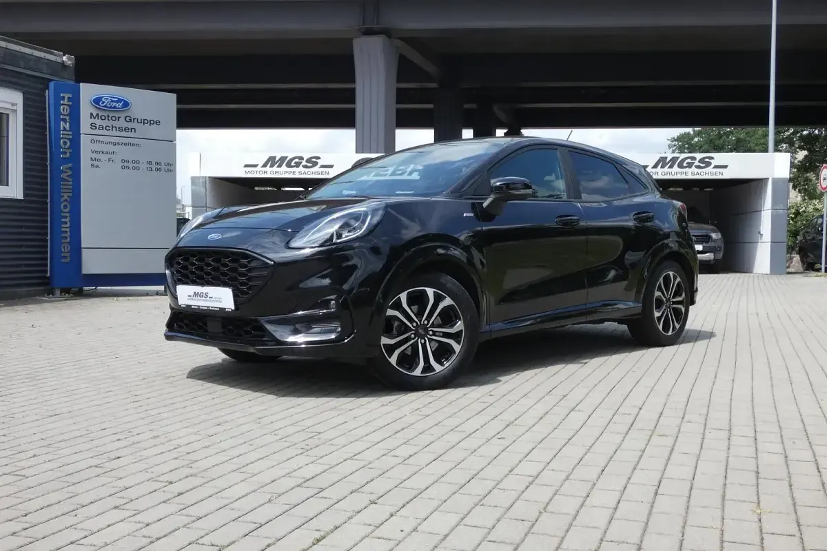 Gebraucht Ford Puma ST-Line 125 PS (91 kW) 2022 Obsidianschwarz metallic SUV