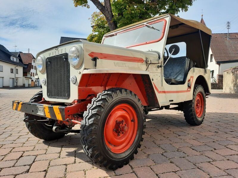 Weiß Gebraucht 1955 Jeep Willys SUV | 13.500 € - Bild 1/4