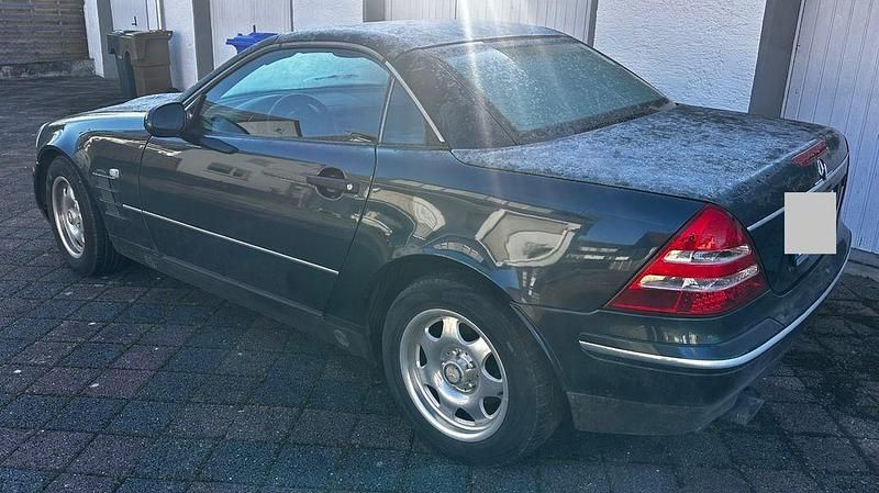 Gebraucht Mercedes SLK200 136 PS (100 kW) 1997 Blau Cabrio