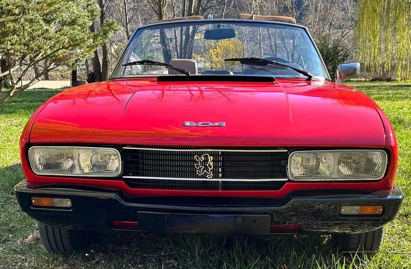 Gebraucht Peugeot 504 106 PS (77 kW) 1983 Rot Cabrio