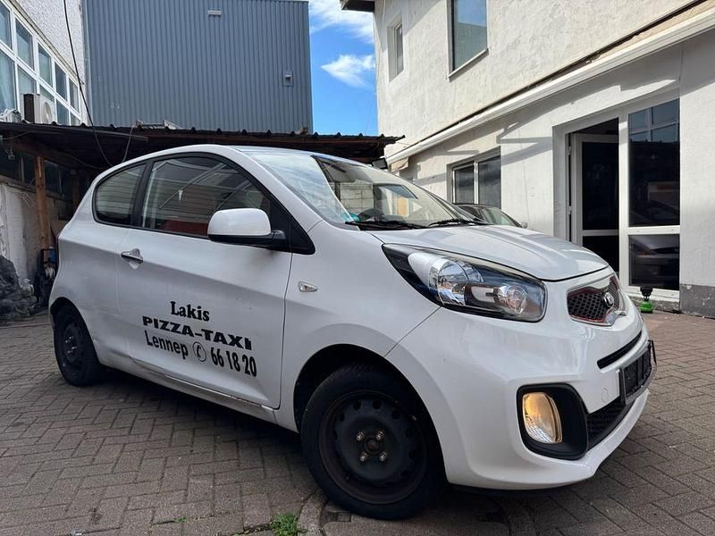 Gebraucht Kia Picanto Attract 69 PS (50 kW) 2014 Weiß Kleinwagen