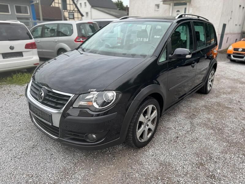 Schwarz Gebraucht 2007 VW Touran Cross Van / Kleinbus | 3.490 € (Guter Preis) - Bild 1/4