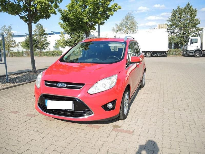 Gebraucht Ford Grand C-Max Titanium 125 PS (91 kW) 2011 Rot Van / Kleinbus