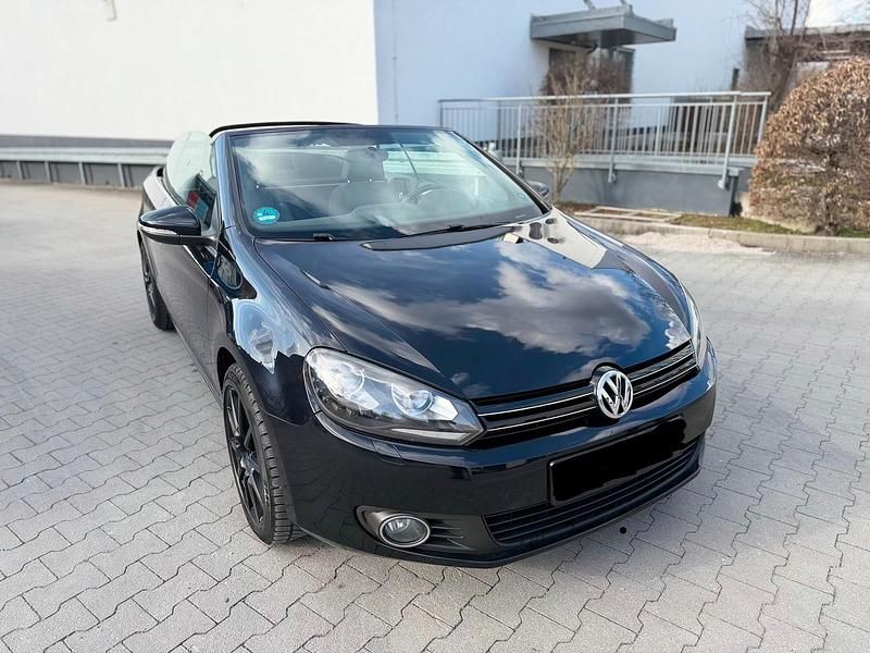 Gebraucht VW Golf Cabriolet 105 PS (77 kW) 2012 Schwarz Cabrio