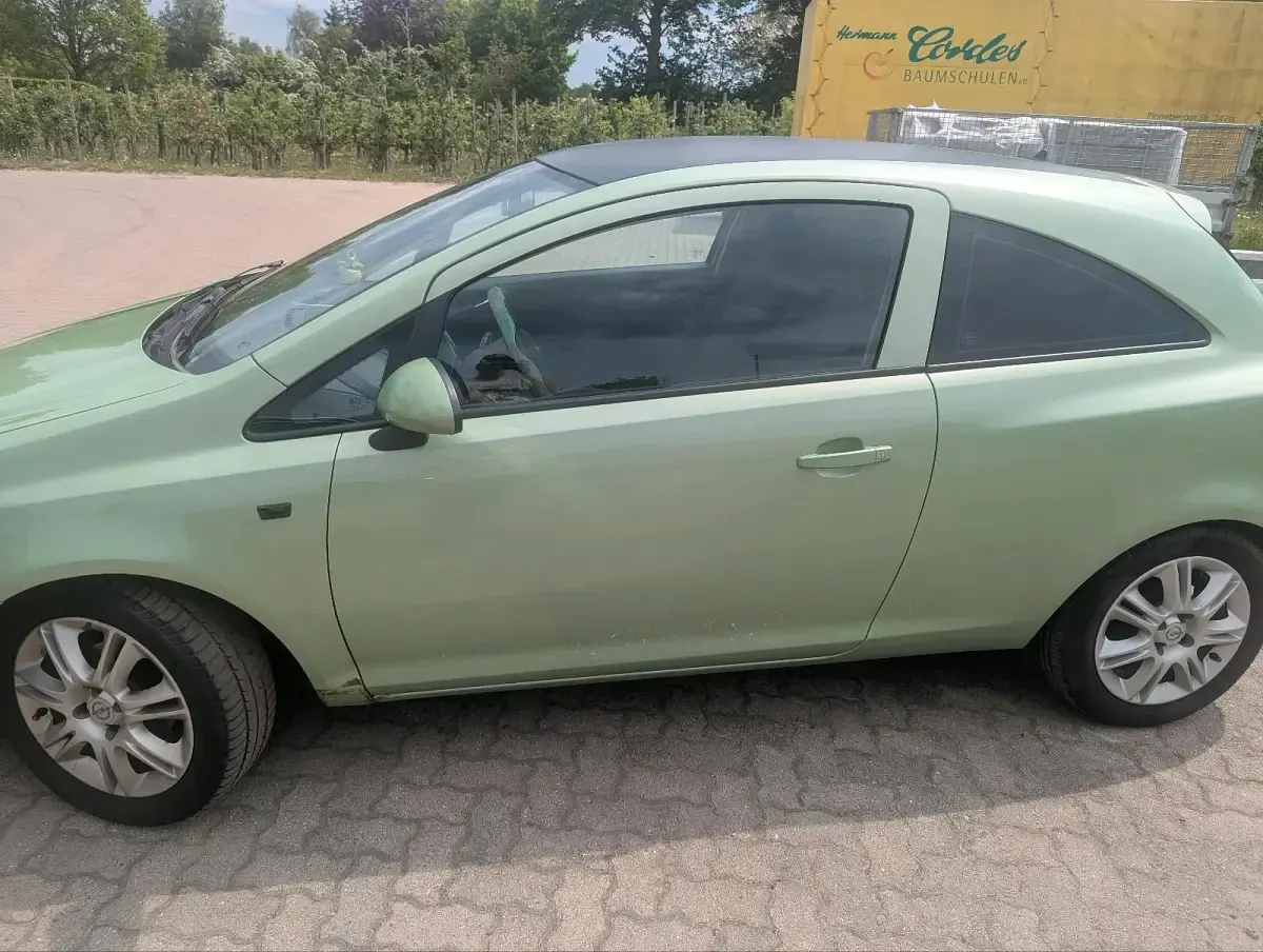Brugt Opel Corsa Edition 80 HK (58 kW) 2009 Grøn Hatchback
