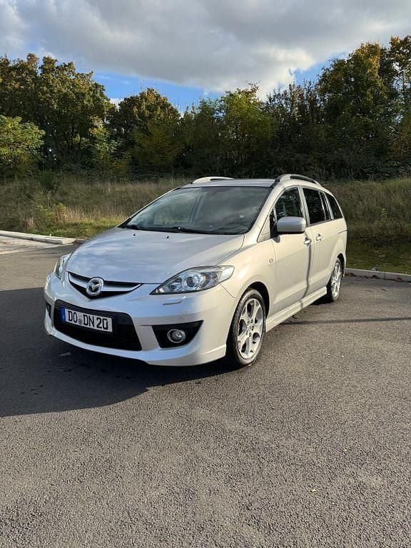 Silber Gebraucht 2010 Mazda 5 Active Plus Van / Kleinbus | 5.199 € (Guter Preis) - Bild 1/4