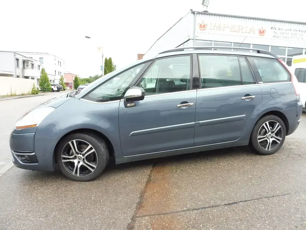 Gebraucht Citroën Grand C4 Picasso Exclusive 109 PS (80 kW) 2009 Grau Van / Kleinbus