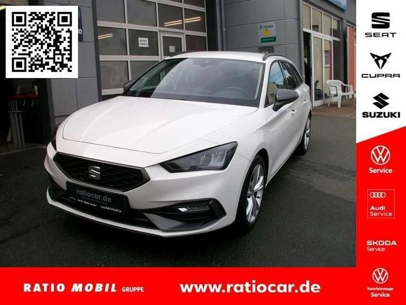 Weiß Gebraucht 2021 Seat Leon FR Kombi | 20.690 € (Fairer Preis) - Bild 1/4