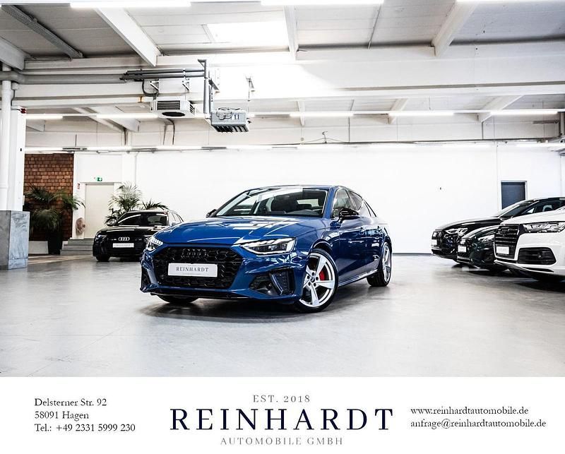 Blau Gebraucht 2023 Audi A4 S-Line Limousine | 35.255 € (Fairer Preis) - Bild 1/3