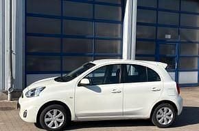 Gebraucht Nissan Micra Acenta 80 PS (58 kW) 2014 Weiß Kleinwagen