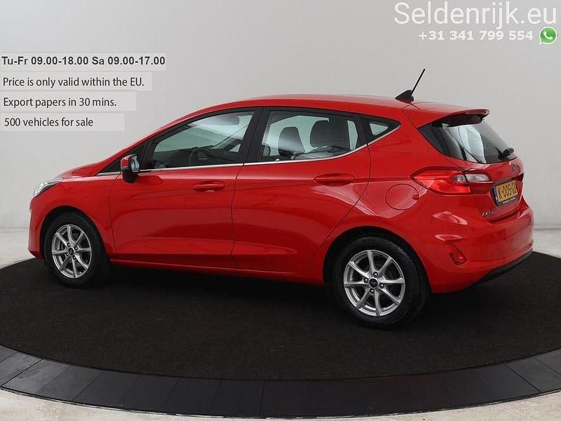 Gebraucht Ford Fiesta Titanium 95 PS (69 kW) 2021 Rot Kleinwagen