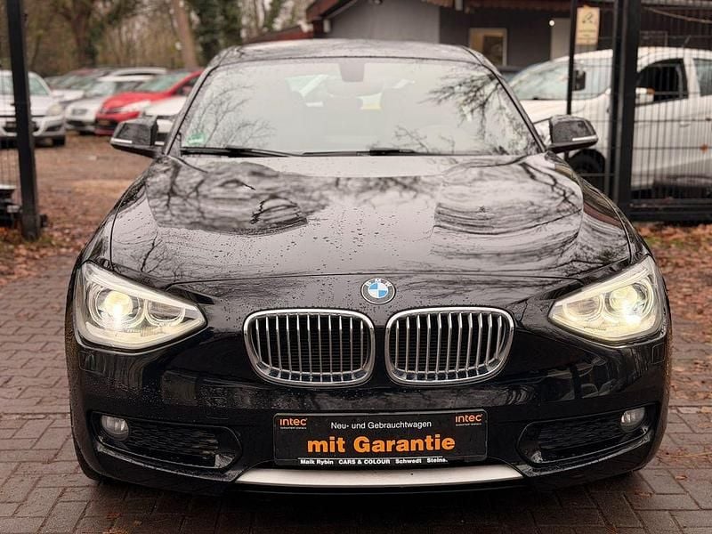 Schwarz Gebraucht 2014 BMW 116 Sport Line Kleinwagen | 7.499 € (Guter Preis) - Bild 1/4