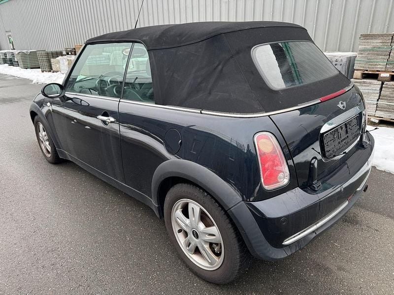 Gebraucht Mini One Cabriolet 90 PS (66 kW) 2006 Schwarz Cabrio