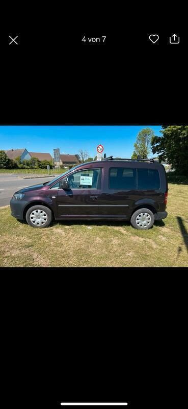 Violet Gebraucht 2015 VW Caddy Van / Kleinbus | 6.500 € (Superpreis) - Bild 1/4