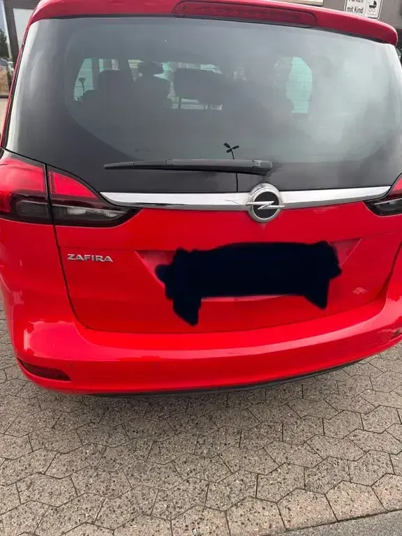 Gebraucht Opel Zafira Tourer 135 PS (99 kW) 2018 Rot Van / Kleinbus