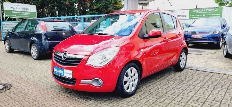 Rot Gebraucht 2009 Opel Agila Edition Kleinwagen | 3.850 € (Fairer Preis) - Bild 1/4